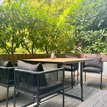 City-Apartment direkt in den Parkanlagen Bremen Bagian luar foto