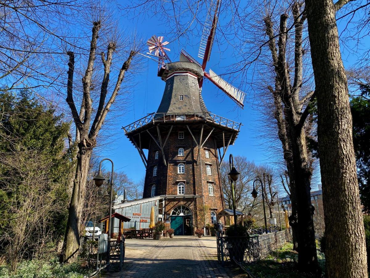 City-Apartment direkt in den Parkanlagen Bremen Bagian luar foto