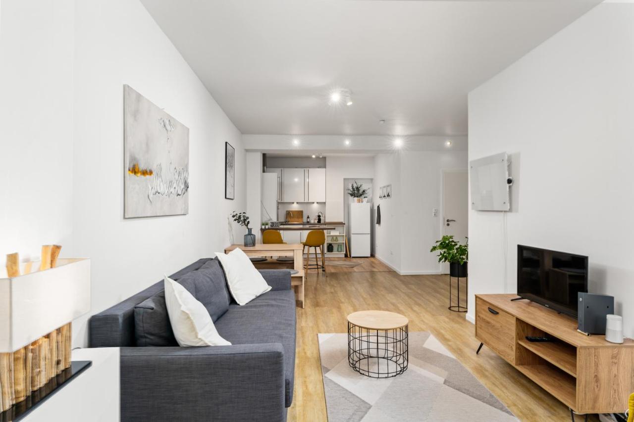 City-Apartment direkt in den Parkanlagen Bremen Bagian luar foto